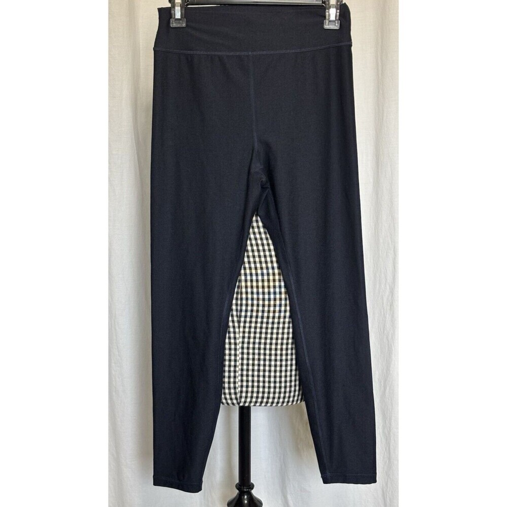 Old Navy High Rise 7/8 Ankle Cloud+ Leggings Women M blue Go-Dry NEW!